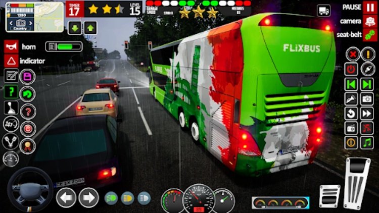 US City Coach Bus Games 3D