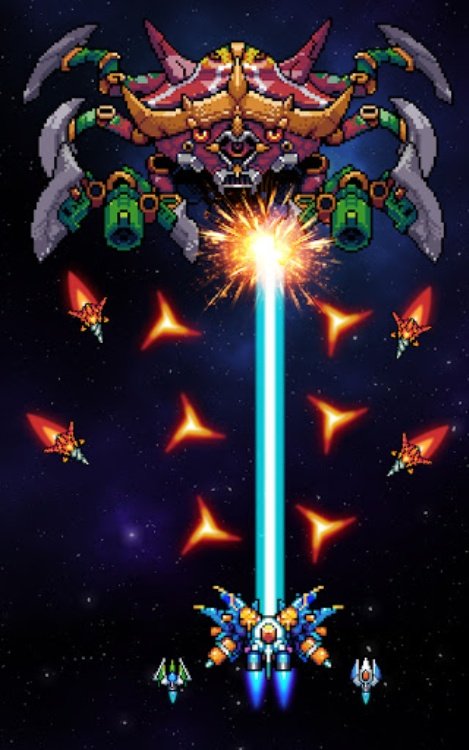 猎鹰队：银河攻击经典射击游戏