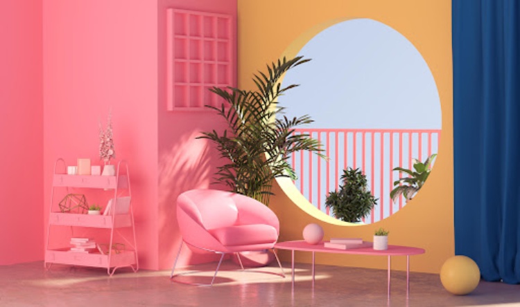 Pink Home : Interior Design