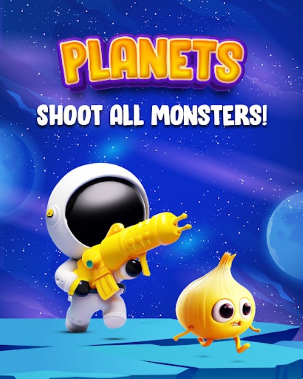 Planets: Space Shooting game
