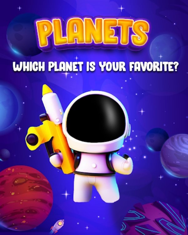 Planets: Space Shooting game