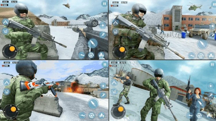 Modern Commando 3D: Army Games