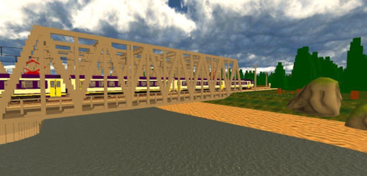 SkyRail  симулятор поезда СНГ