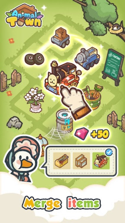 Animal Town  Merge Game