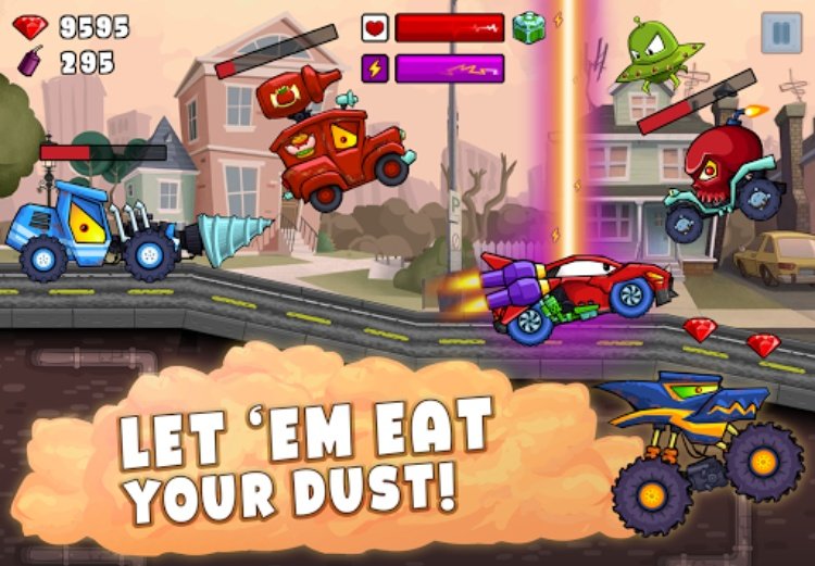Car Eats Car 2  Racing Game