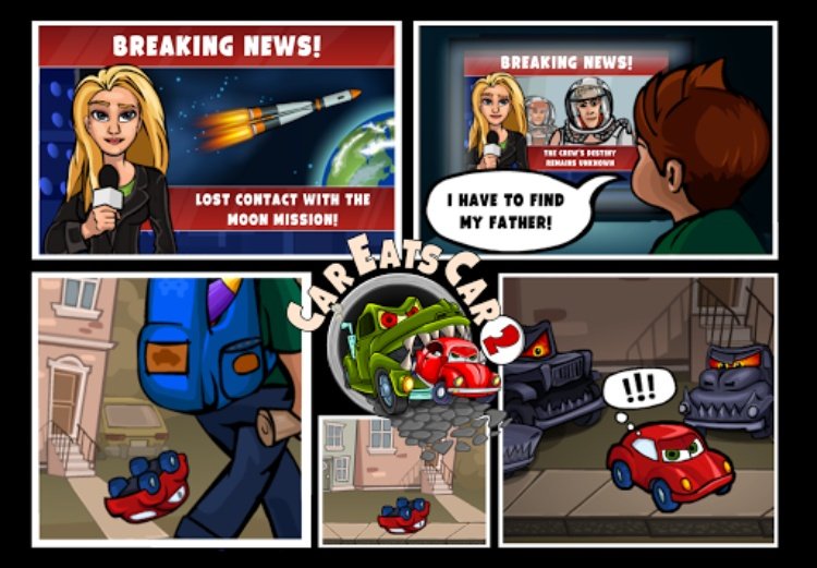 Car Eats Car 2  Racing Game