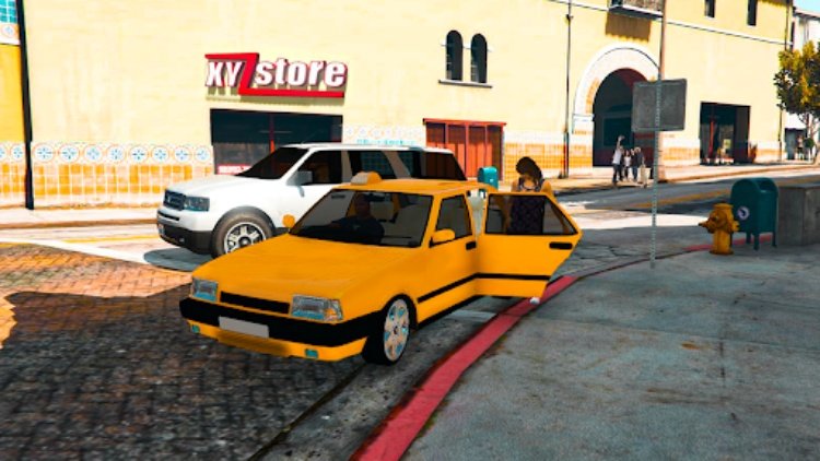 Taxi Driving Simulator Game 3D