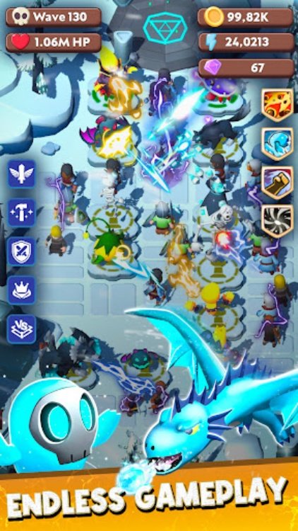 Idle Monster TD: Monster Games