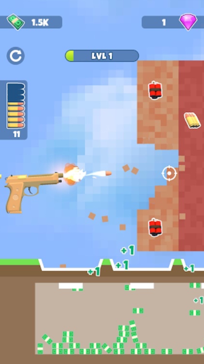 Gun Crusher: Smashing games
