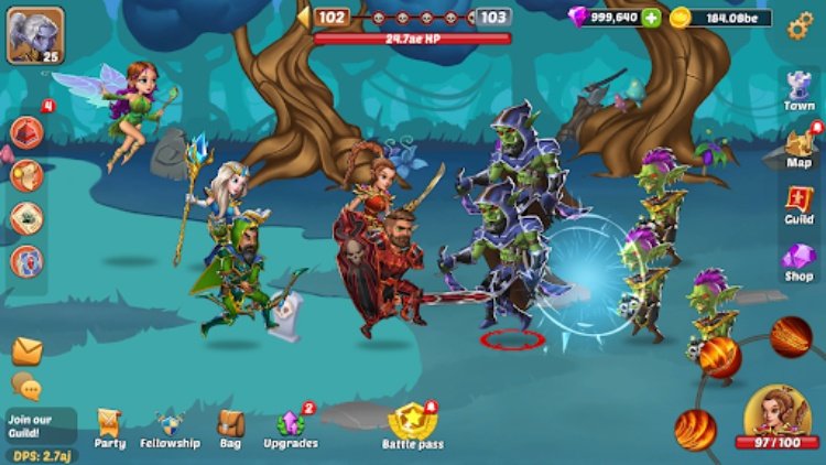 火之石 『Firestone』放置幻想王国英雄管理RPG