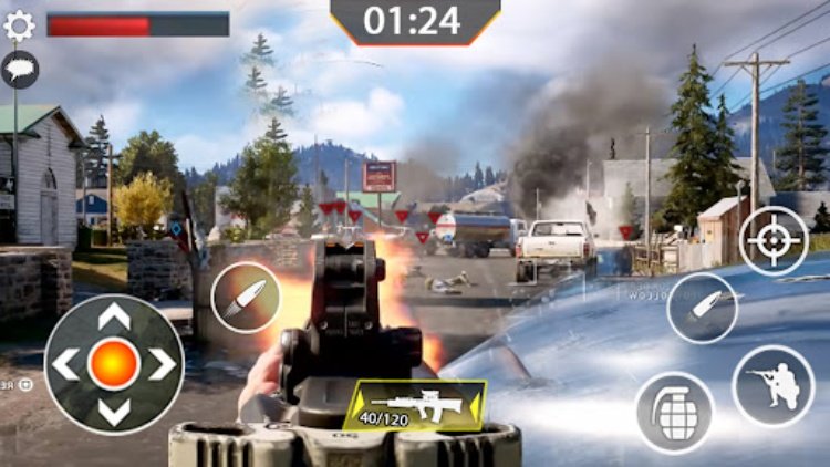 Offline Commando: Gun Games