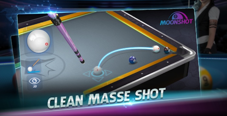 Billiards 3D: Moonshot 8 Ball