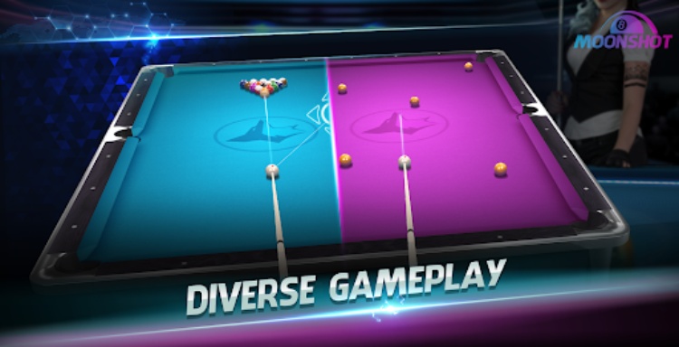 Billiards 3D: Moonshot 8 Ball