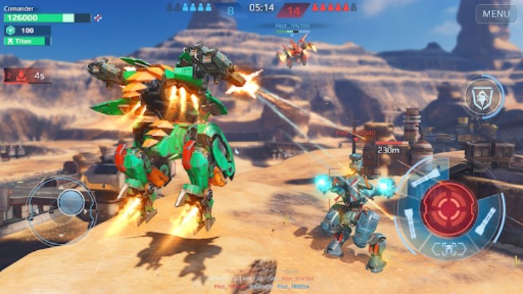 War Robots。 6V6 战术多人战斗