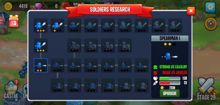 Warriors Defend: Castle Defend