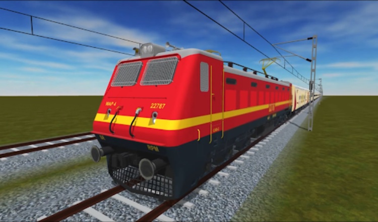 Indian Train Crossing 3D