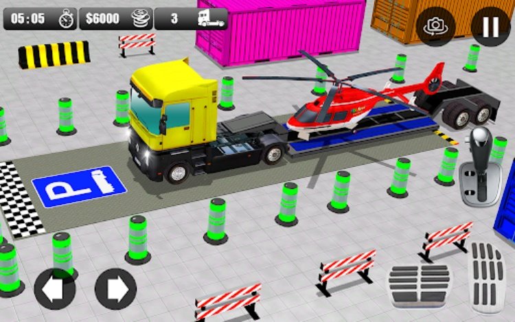 Dump Truck Parking Games 3D