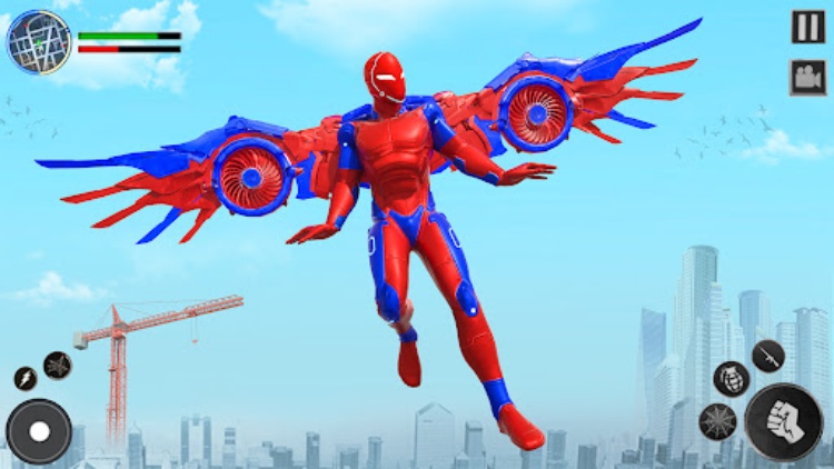 Spider Hero Games: Rope Hero