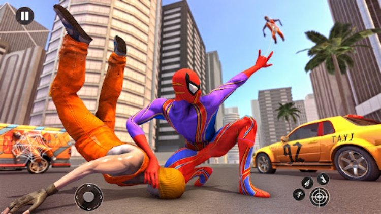 Spider Hero Games: Rope Hero
