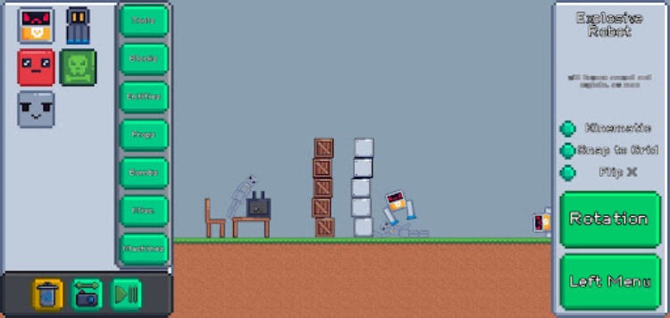 Super Simple Sandbox 2D
