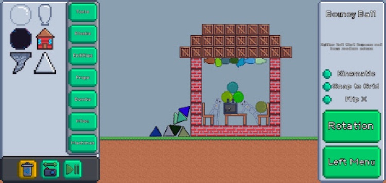 Super Simple Sandbox 2D