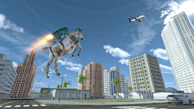 山羊模拟疯狂城市模拟器