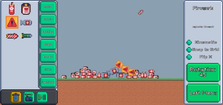 Super Simple Sandbox 2D