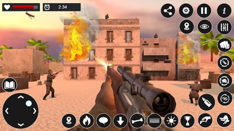 突击队 Fps 射击打击