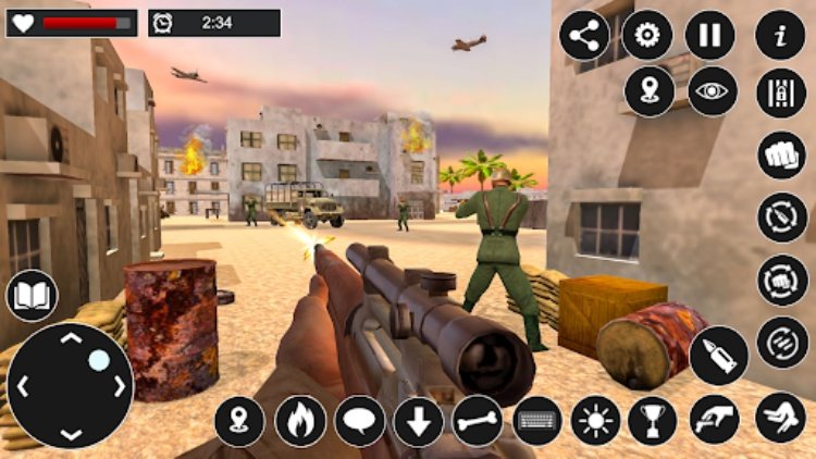 突击队 Fps 射击打击