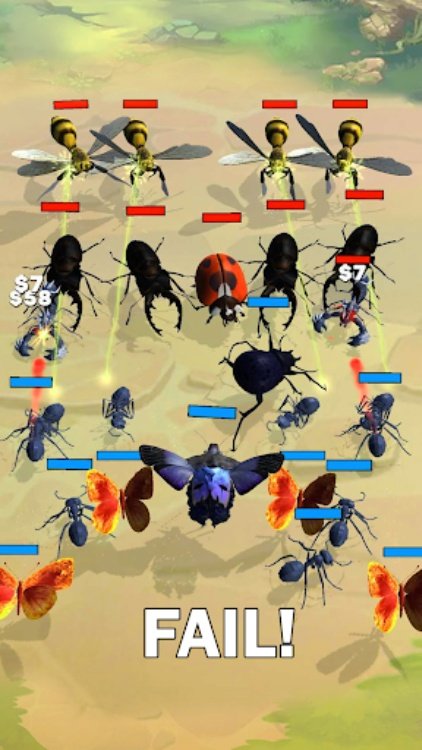 Merge Ant: Insect Fusion