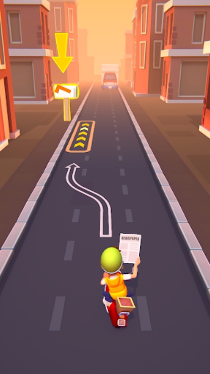 Paper Boy Race 3D  酷跑小游戏