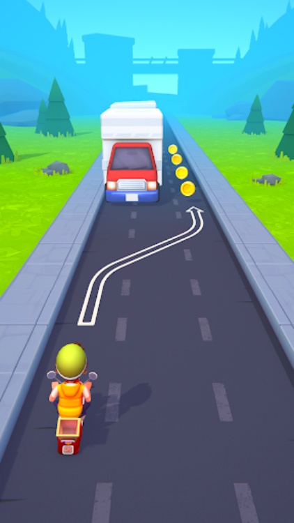 Paper Boy Race 3D  酷跑小游戏