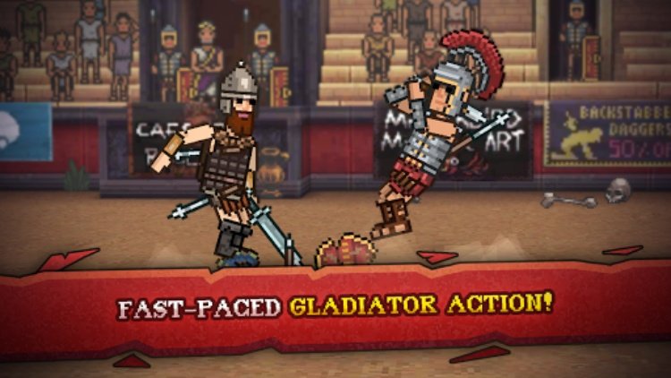 Gladihoppers  Gladiator Fight