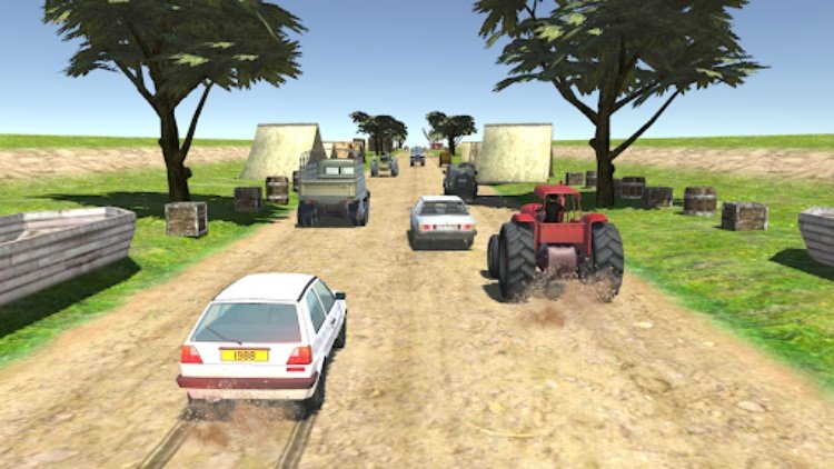 Old Classic Car Race Simulator