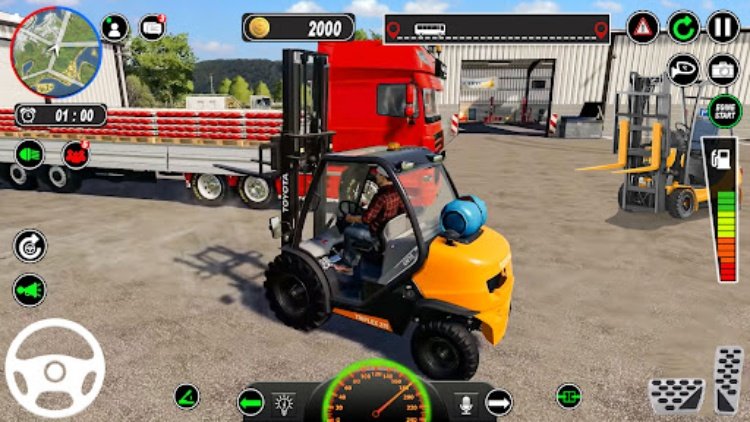 US Forklift Simulator Game JCB