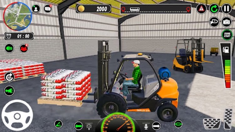 US Forklift Simulator Game JCB