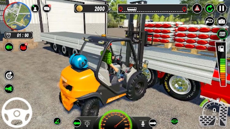 US Forklift Simulator Game JCB