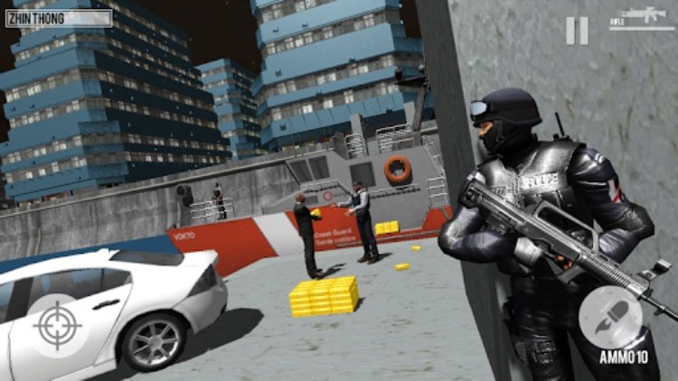 SWAT Dragons City Shooter Game
