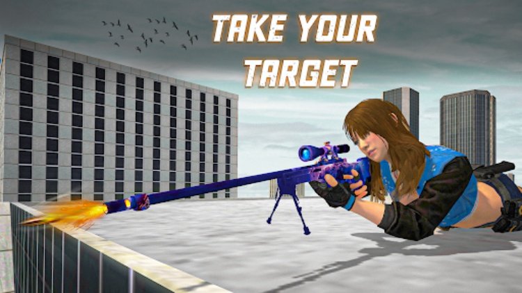 Girl Gun Shooting Sniper Games