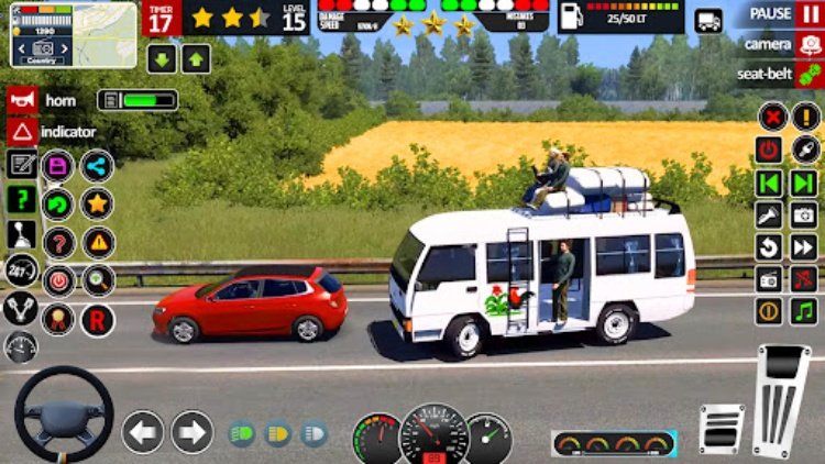 Coach Bus Driving Bus Game