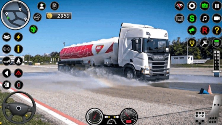Euro Oil Tanker Truck Games