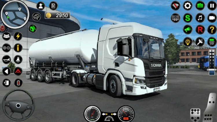 Euro Oil Tanker Truck Games