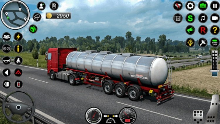 Euro Oil Tanker Truck Games