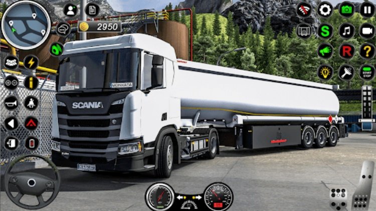 Euro Oil Tanker Truck Games