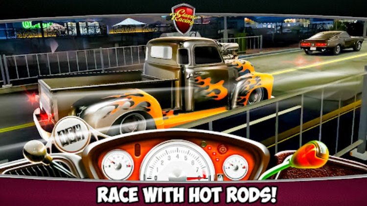 Classic Drag Racing Car Game