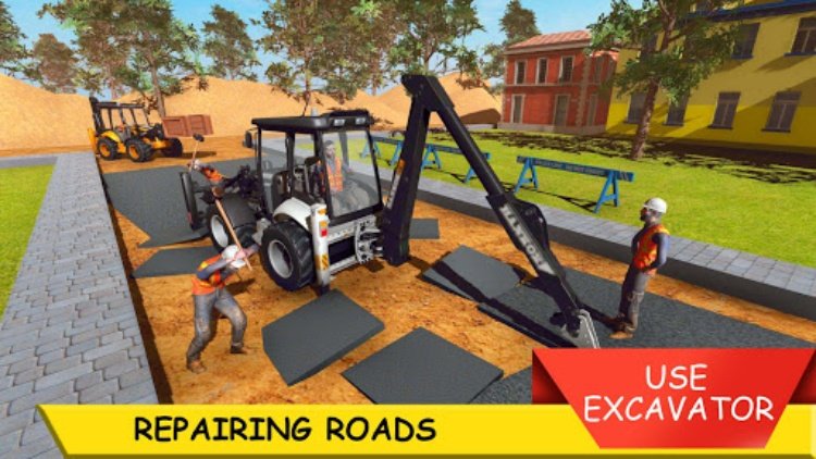 Excavator Tractor and JCB Game