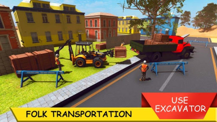 Excavator Tractor and JCB Game