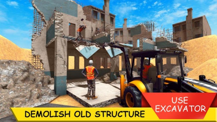 Excavator Tractor and JCB Game