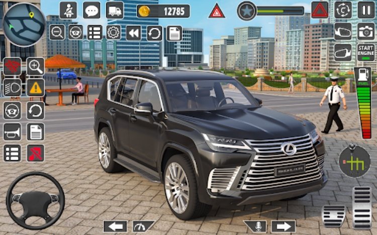 真实的 车 驾驶 学校 辛 3D