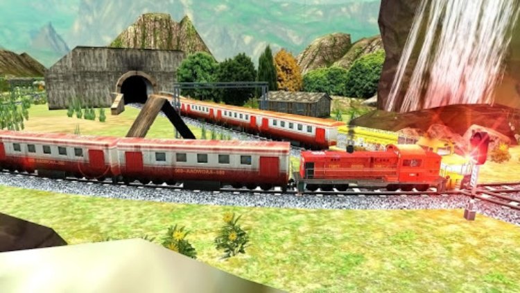 Real Indian Train Sim Train 3D